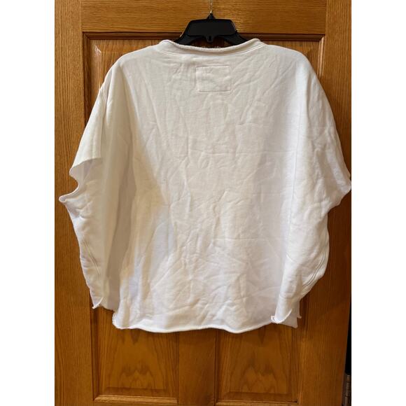 Frank & Eileen Olive Capelet White Cotton One Size - Picture 5 of 6
